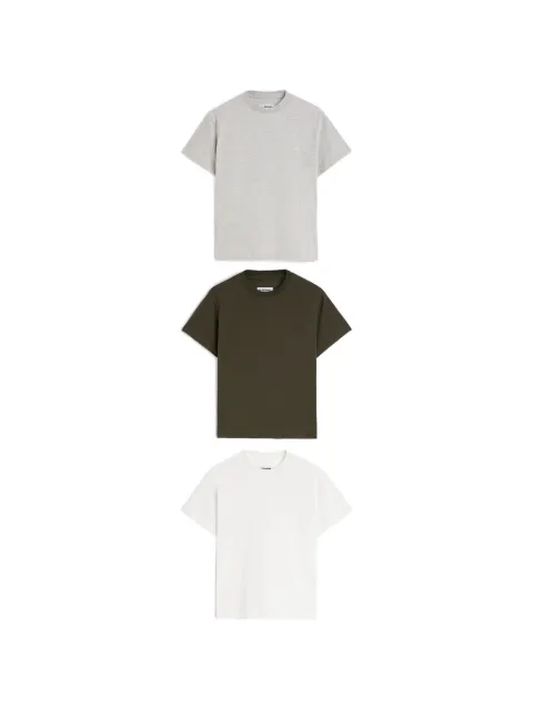 Jil Sander short-sleeves T-shirts (set of three) Green J02GC0161JTN254