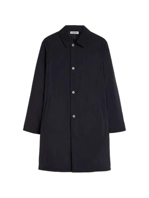 Jil Sander long-sleeve button-up coat Blue J22SW0180J70240
