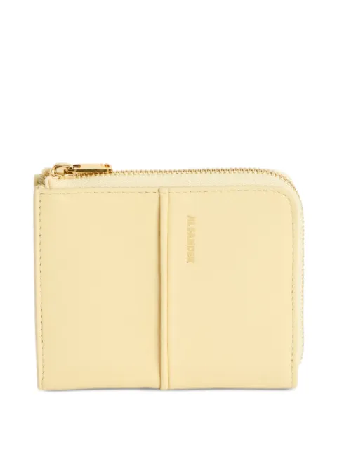 Jil Sander Linea card holder Yellow J07UI0028P9331
