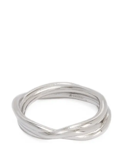 Jil Sander multi-layer handcrafted ring Silver J30UQ0049P6959