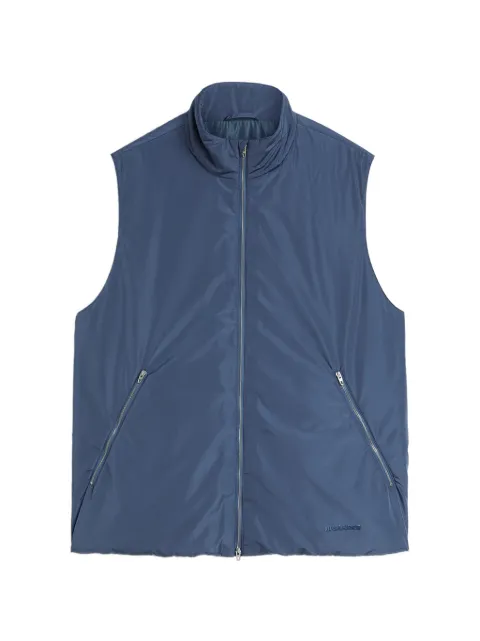 Jil Sander padded taffeta gilet Blue J22SW0125J70215