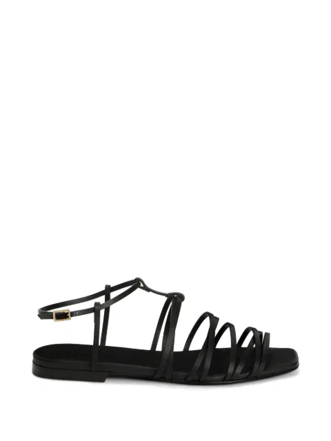 Jil Sander square-toe sandals Black J15WP0183P7817