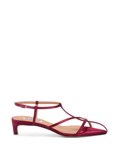 Jil Sander pointed-toe sandals Red J15WP0185P7551