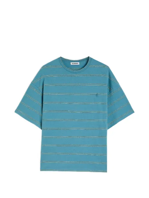 Jil Sander striped T-shirt Blue J22GC0263J20394