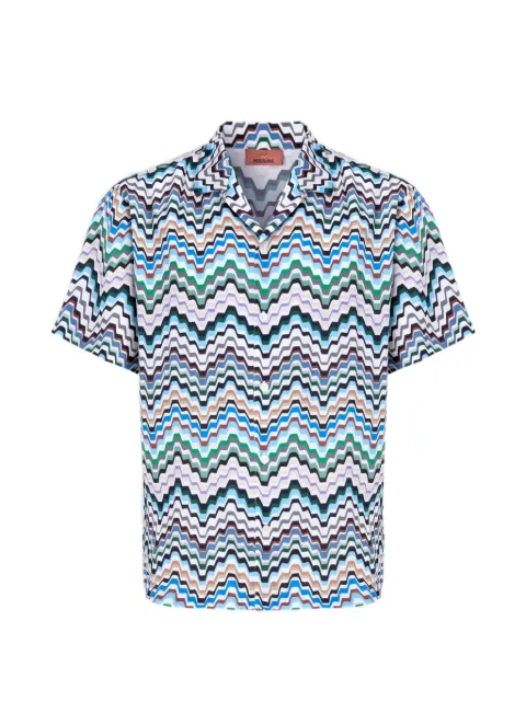 Missoni Zigzag shirt White BS26WJ00BW012I