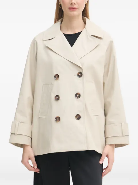 Barbour Maisy double-breasted coat Neutrals LSP0235