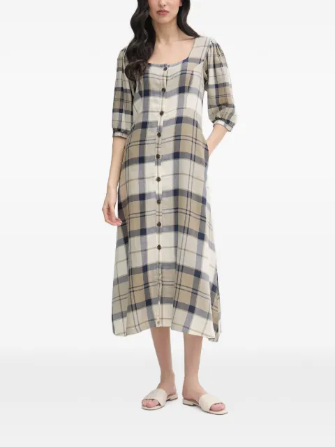 Barbour Ballina midi dress Neutrals LDR1014