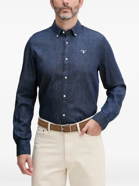 Barbour button-down denim shirt Blue MSH5588IN32