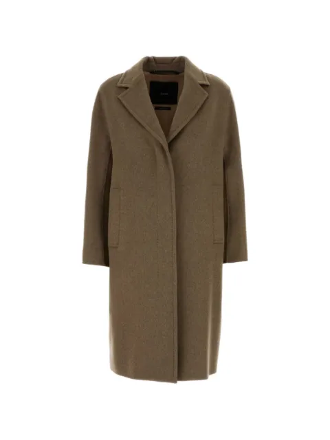 Donna Sinhorelli Ardenne single-breasted coat Brown 2521016125600