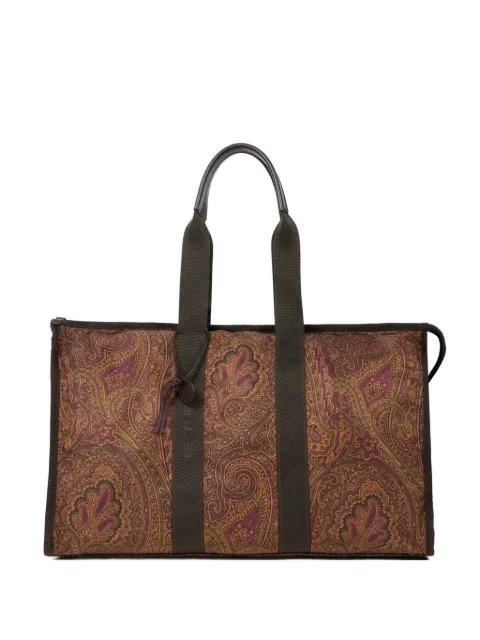 ETRO maxi Arnica travel bag Brown MP1L0001AK18V