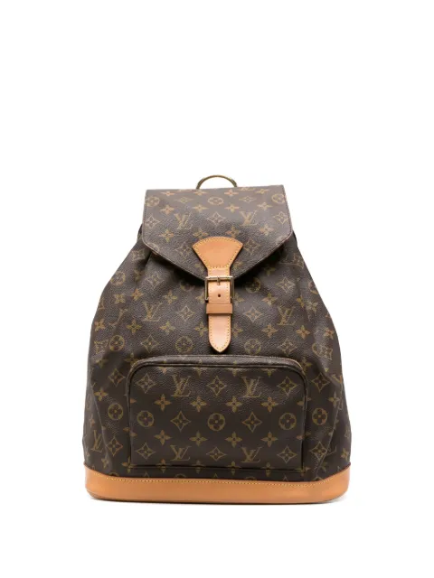 Louis Vuitton Pre-Owned 1998 Montsouris backpack Brown LV1950BLD