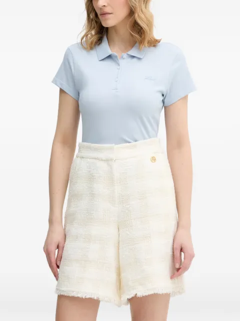 Karl Lagerfeld Signature piqué polo shirt Blue B2W170971KZ