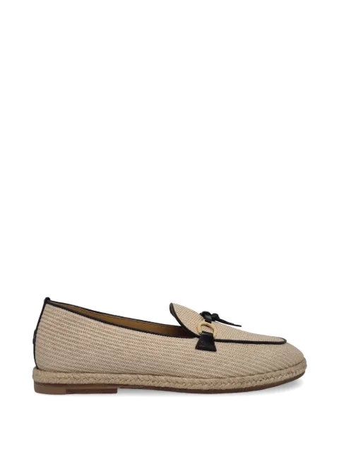 Henderson Baracco Talia woven tassel loafers Neutrals TALIAR