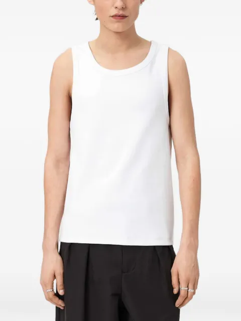 AllSaints ribbed-knit vest White M005JE