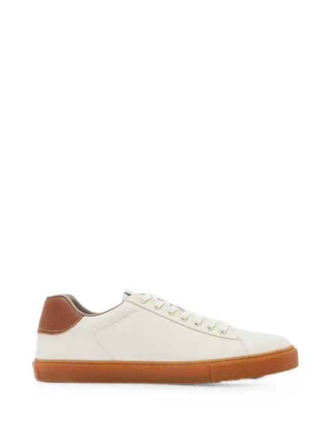 AllSaints logo-debossed gum-sole sneakers White M036FE