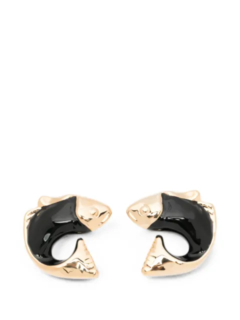 Jacquemus The Poisson earrings Gold JWW00801AMMC001
