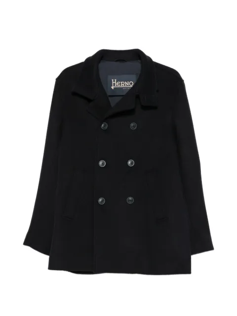 Herno double-breasted coat Blue PE000055U33512R