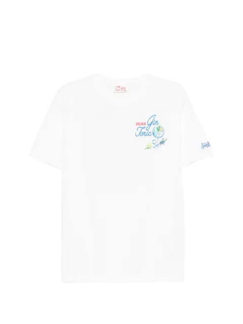 MC2 Saint Barth x Gin Portland print-detail T-shirt White PRL0002