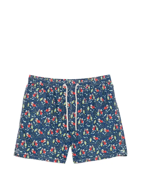 MC2 Saint Barth x Disney Scrooge McDuck-print swim shorts Blue LIG0003