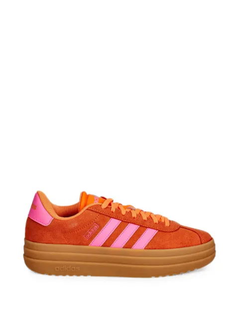 adidas VL Court suede platform sneakers Orange IH9159