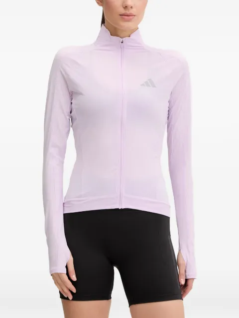 adidas adi365 logo-print zip-up jacket Purple JY9795