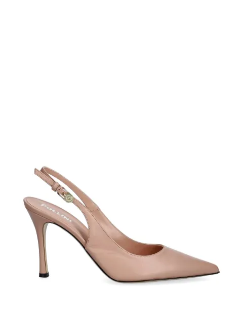 Pollini pointed-toe slingback pumps Neutrals SA10039M1OTE0609