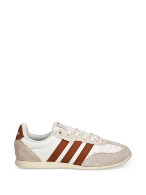 adidas suede-trimmed panelled sneakers White HQ7389