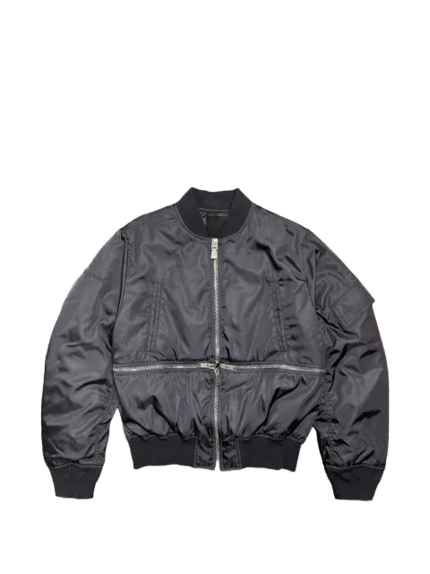 Givenchy multiple-zip bomber jacket Grey BM00XB144C