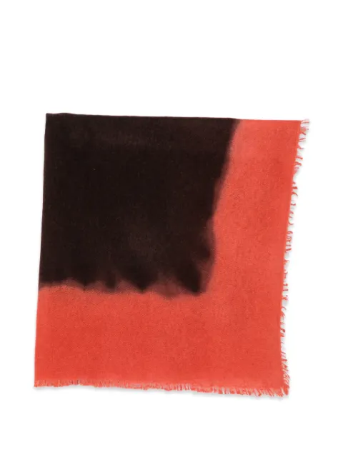 Faliero Sarti Little Anelisa frayed scarf Orange I272116