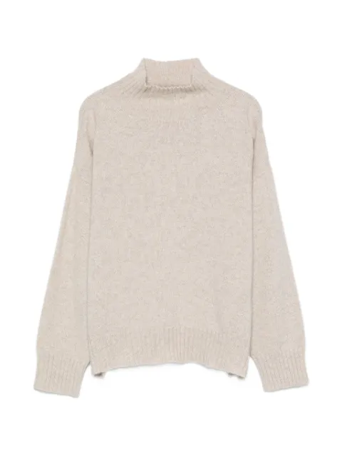 D.Exterior cashmere high-neck sweater Neutrals 63032