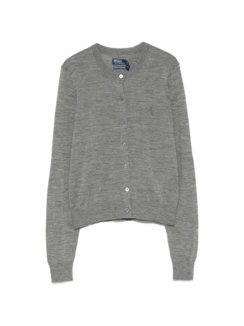 Polo Ralph Lauren button-up wool cardigan Grey 211A99832002