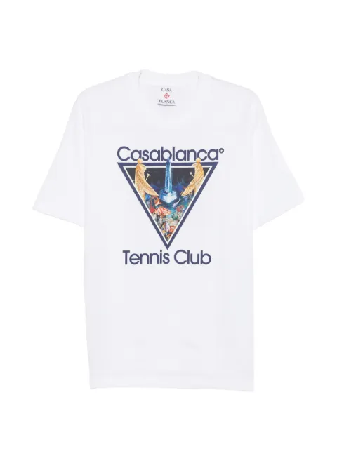 Casablanca graphic-print T-shirt White MAW26JTS00108