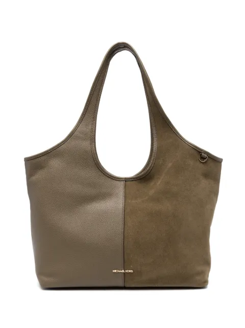 Michael Kors large Henly paneled tote bag Green 30T6G51T3S