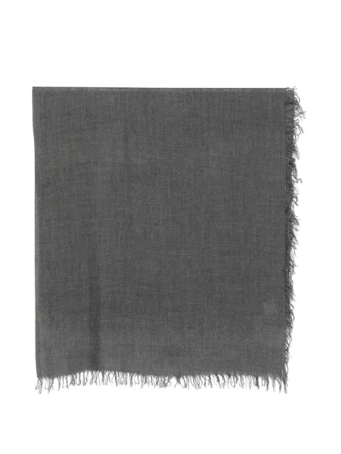 Faliero Sarti Giudy gradient frayed scarf Grey I270500