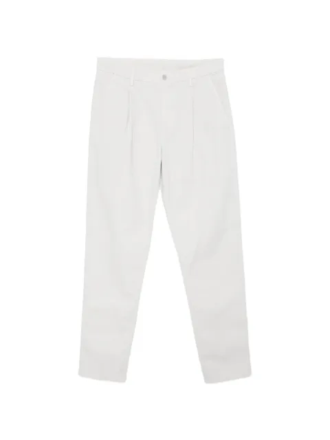 ASPESI pleated cotton trousers Neutrals W6ACP45A263ST