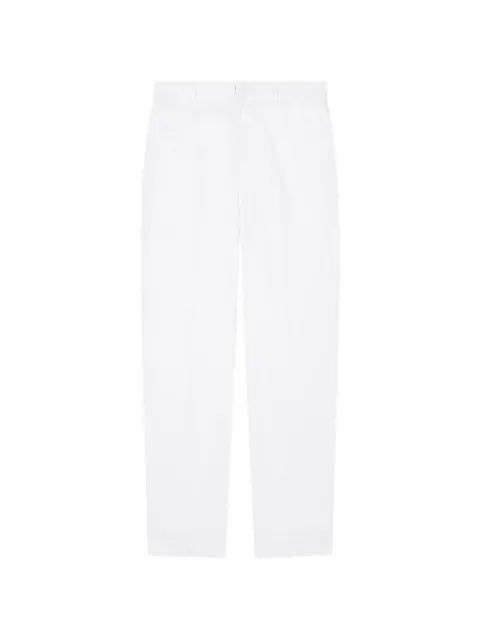 Armani Exchange straight-leg cotton trousers White XM002089AF11882U0009