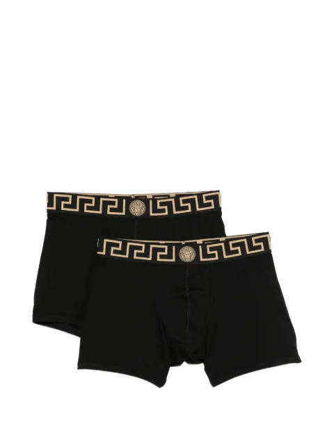 Versace Greca Medusa briefs (set of two) Black AU101921A18907