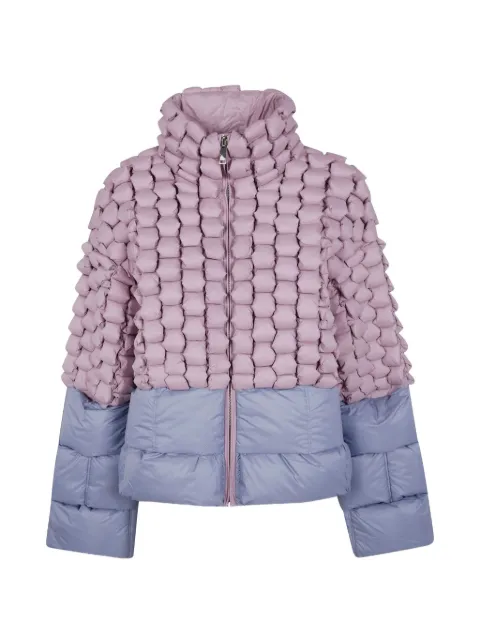RAXXY 3D quilted down jacket Pink CRDJ007N125PINKSKYBLUE