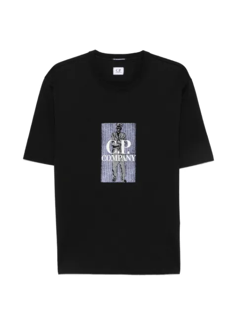 C.P. Company logo-print T-shirt Black 21CMTS158A110580W