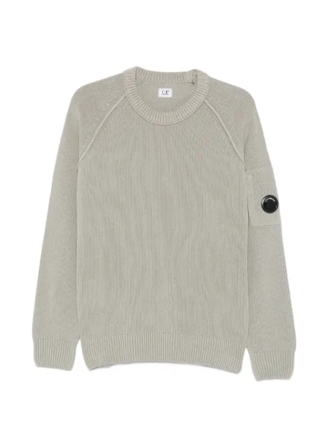 C.P. Company Lens-detail sweater Grey 21CMKN196A005558G