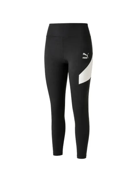 PUMA Retro colour-block leggings Black 57693601
