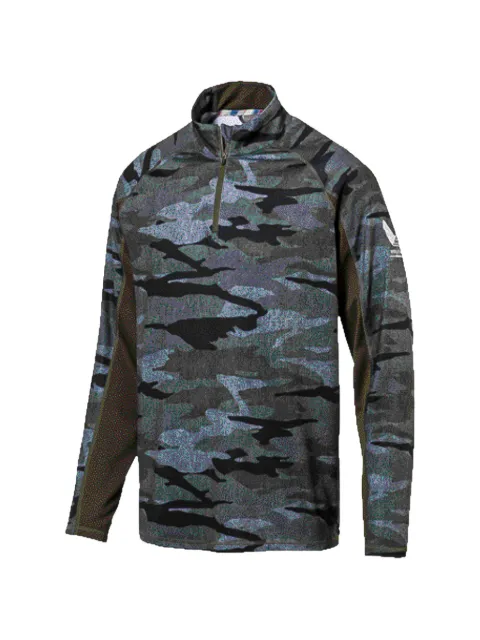 PUMA Volition camouflage-print T-shirt Grey 57515503