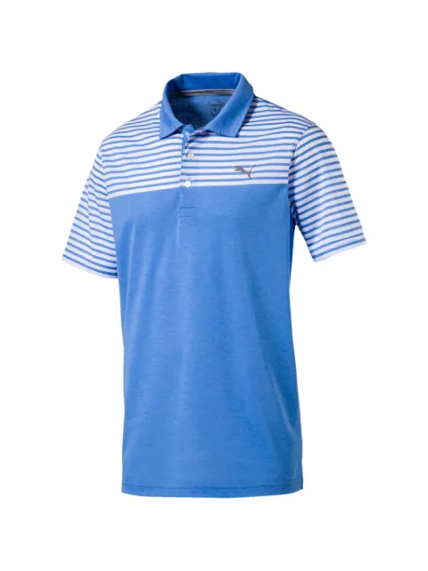 PUMA Clubhouse striped polo shirt Blue 57461405