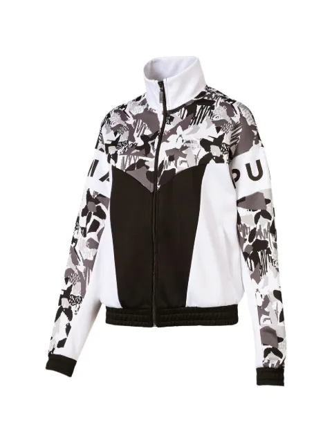 PUMA XTG 94 camouflage-print track jacket White 57804101