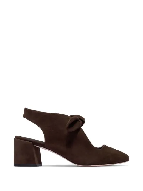 Bernardo Angelina bow-detail pumps Brown ANGELINA