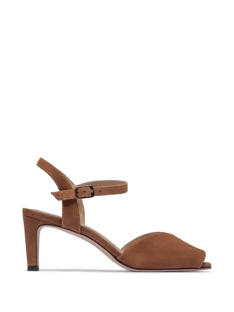 Bernardo HARTLEY buckle-fastening open-toe sandals Brown HARTLEY