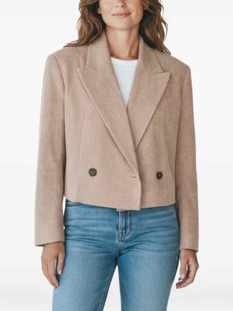 Brunello Cucinelli corduroy cropped blazer Brown MD5747302C2651