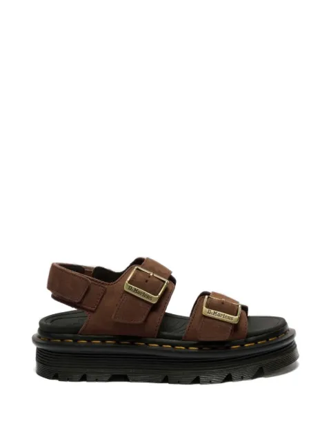 Dr Martens ZebZag buckle-strap sandals Brown 42853200