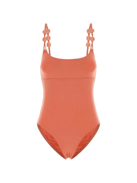 ERES Lynda bead-embellished swimsuit Pink 012623