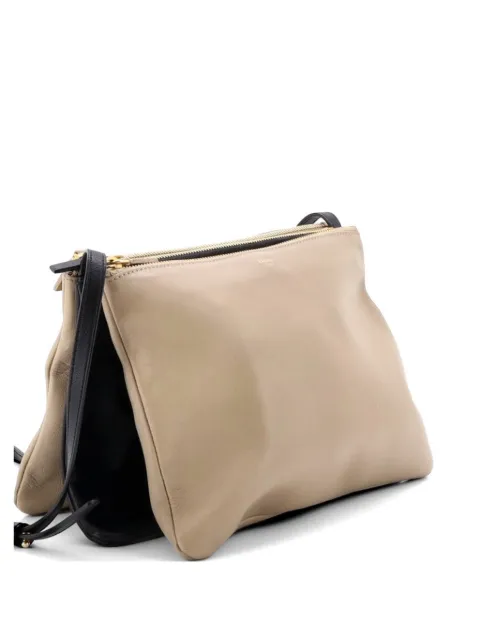 Celine Pre-Owned Trio Leather Small crossbody bag Neutrals W8MF36ZYD7W363EV